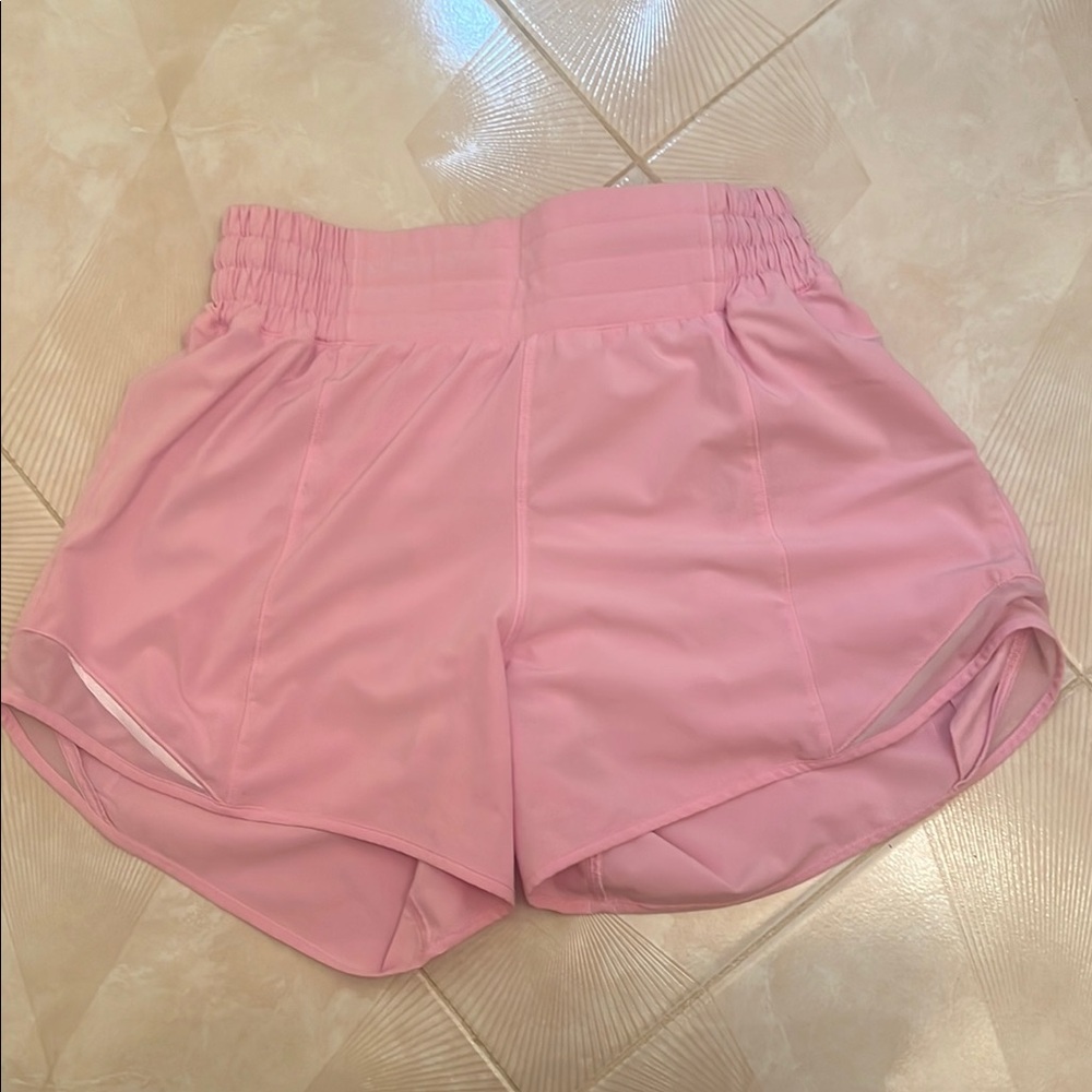 Lululemon Athletica Pink Athletic Shorts Lightweight Performance